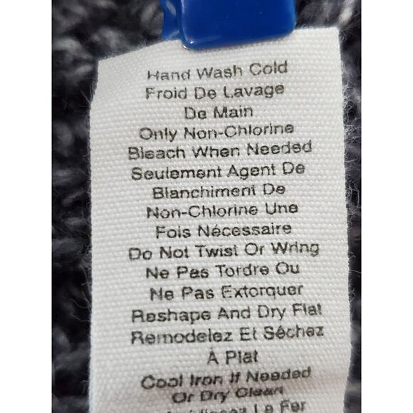 LUX Women's Gray & White Patterned Short Sleeve Collared Sweater Sz XS - Picture 10 of 10